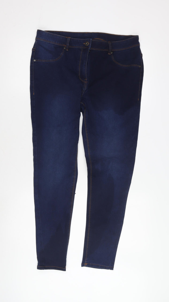 Avenue Women's Blue Jegging Stretch Jeans Size 16