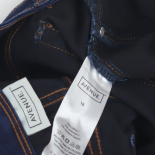 Avenue Women's Blue Jegging Stretch Jeans Size 16