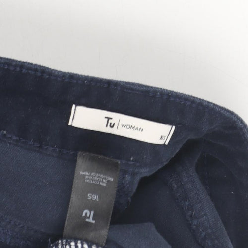 Tu Women's Blue Corduroy Trousers XS