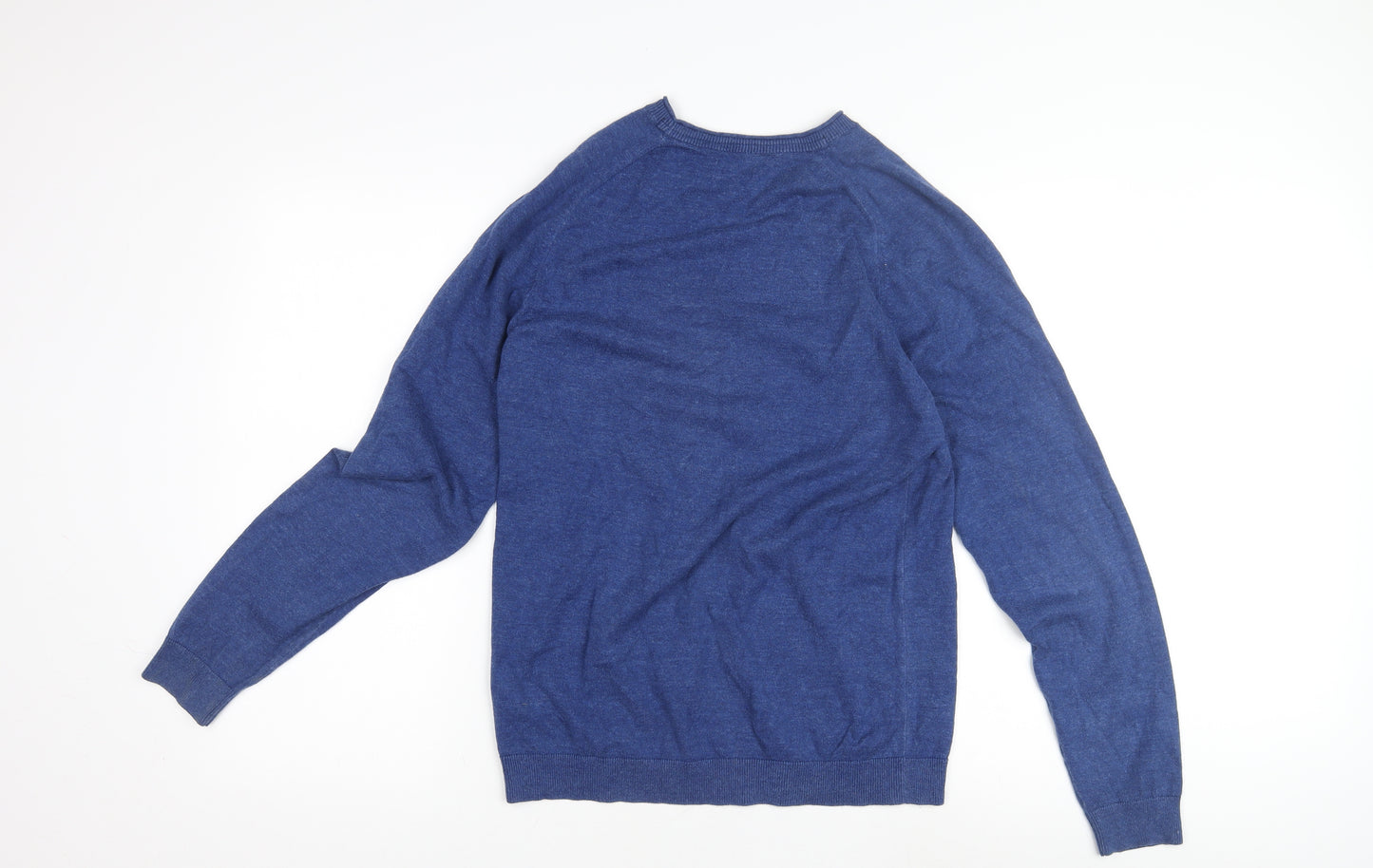 Next Women's Blue Crew Neck Pullover Jumper Medium