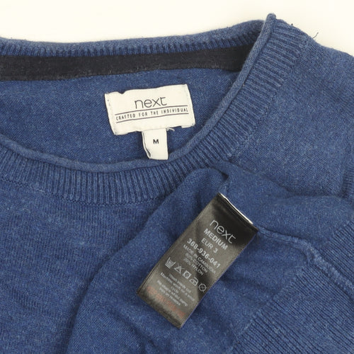 Next Women's Blue Crew Neck Pullover Jumper Medium