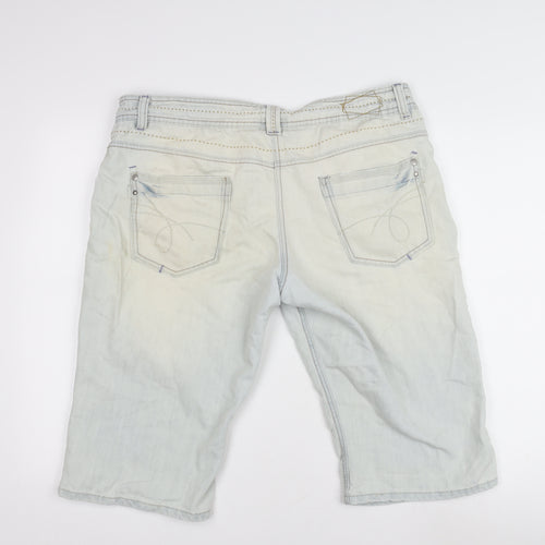 Cherokee Women's Blue Denim Shorts Size 16