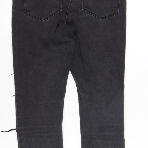 Denim Women's Black Distressed Skinny Jeans Size 10