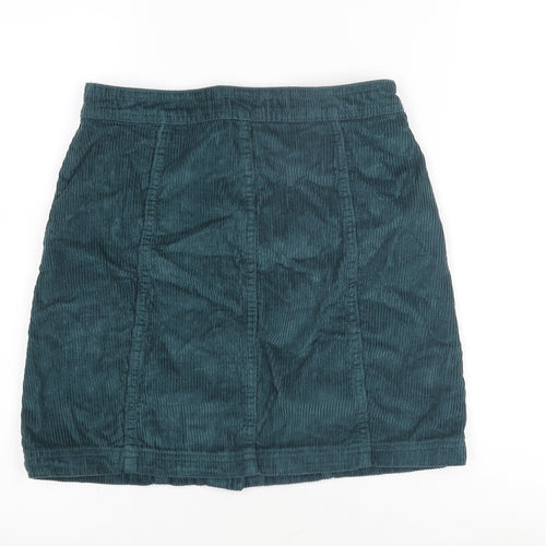 TU Women’s Green Corduroy Skirt Size 8