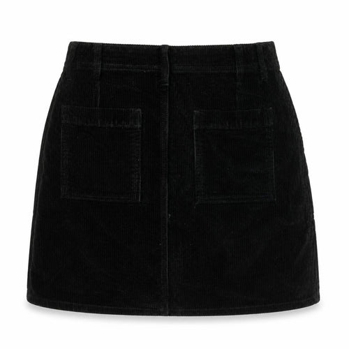 F&F Women's Black Corduroy Pencil Skirt, Size 8