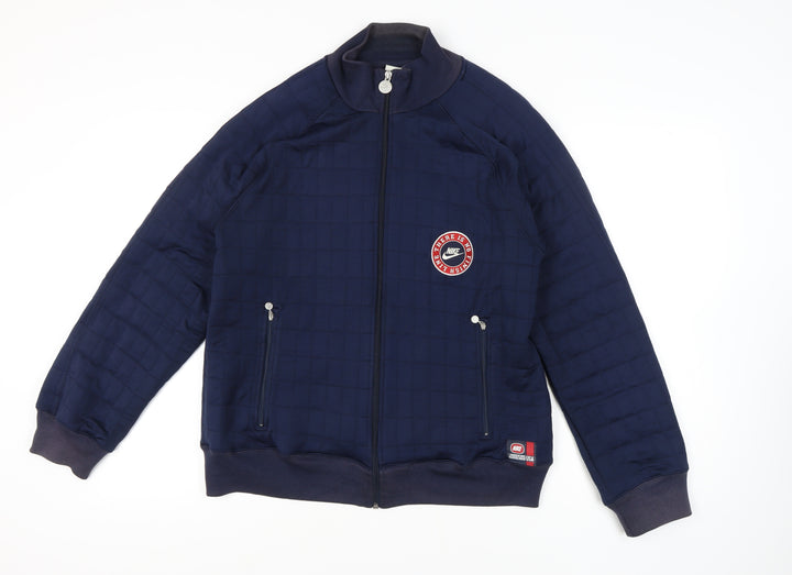 Nike Men's Blue Basic Jacket Size L