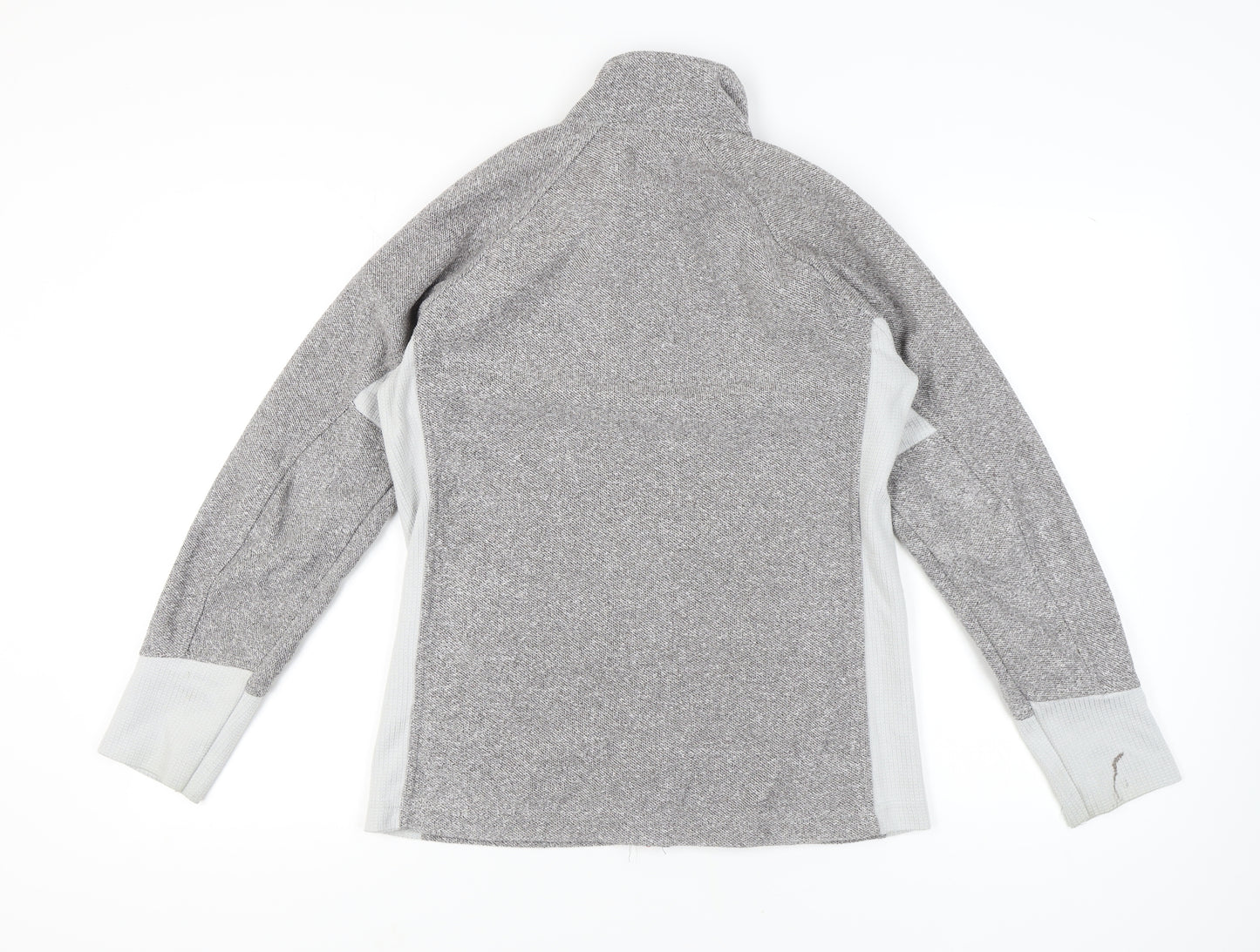 OEX Women's Grey Basic Jacket Size 14 with Zip Pockets