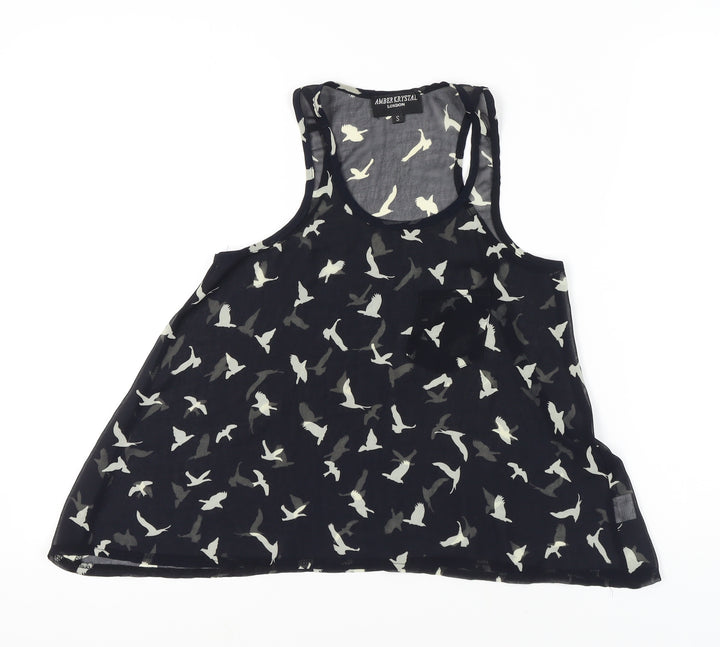 Amber Krystal Women's Black Tank Top - Size S