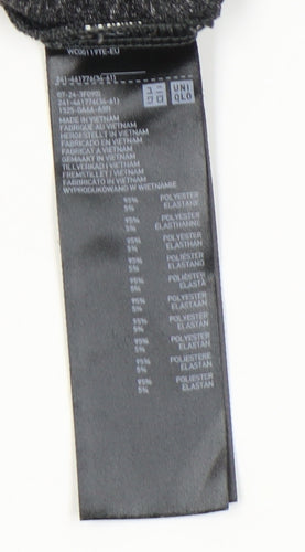 Uniqlo Men's XL Grey Long Sleeve Crew Neck T-Shirt