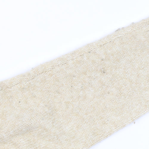 Marks and Spencer Women's Beige Cardigan, Size S, Argyle Knit