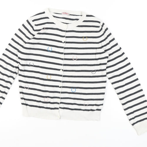 Cath Kidston Women's Striped Cardigan Multicoloured Size S