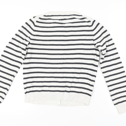 Cath Kidston Women's Striped Cardigan Multicoloured Size S