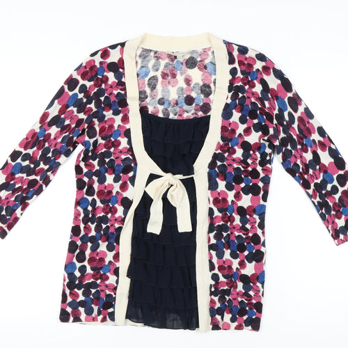 Laura Ashley Women's Multicoloured Cardigan Size 16