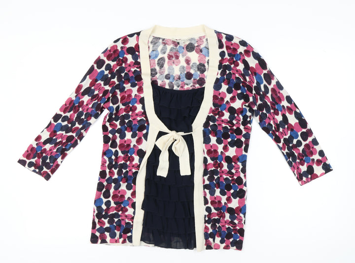 Laura Ashley Women's Multicoloured Cardigan Size 16