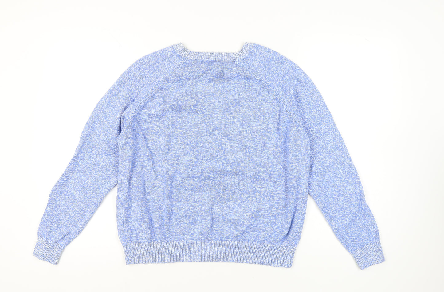 Marks and Spencer Women's Blue Knit Pullover Jumper L