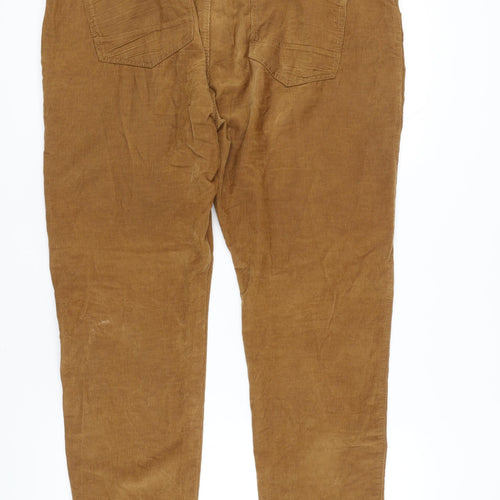Denim Co Men's Brown Corduroy Trousers Size 40