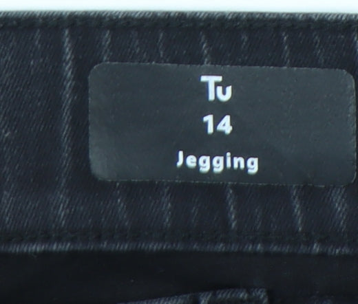 Tu Women's Black Jegging - Size 14, Slim Fit