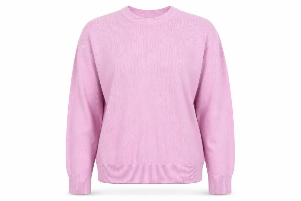 Front view of Berketex Women's Pink Knit jumper, size 10