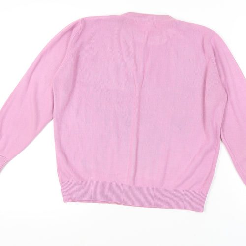 Berketex Women's Pink Knit Pullover Jumper Size 10