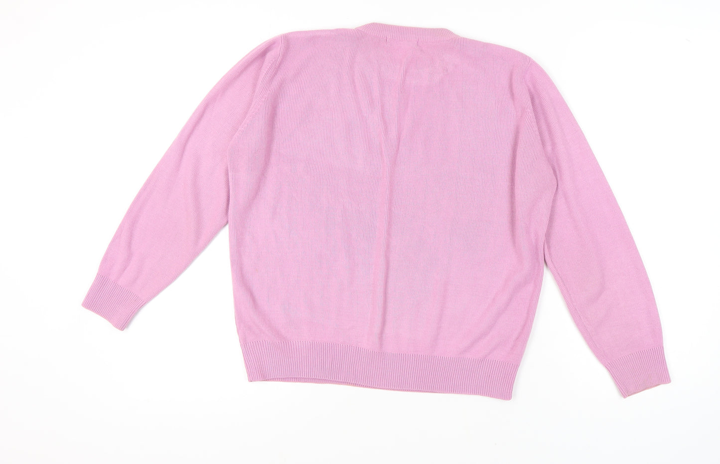 Berketex Women's Pink Knit Pullover Jumper Size 10