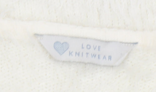 BHS Women's Ivory Pullover Jumper Size 12