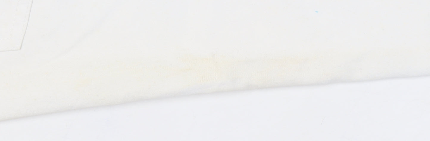 Denim Co. Women's White Skinny Jeans, Size 12