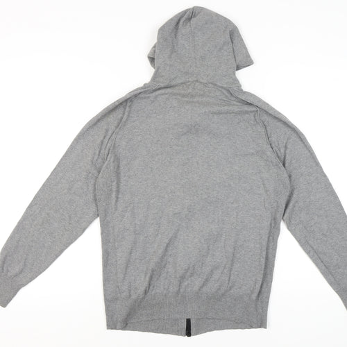 Next Men's Grey Full Zip Hoodie M