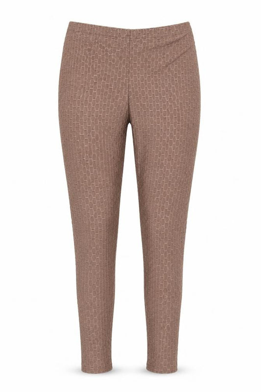 PrettyLittleThing Women's Brown Geometric Leggings Size 10