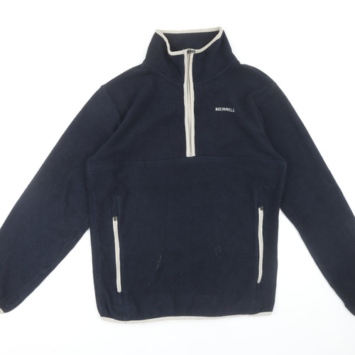 Merrell Men's Blue Fleece Sweatshirt S