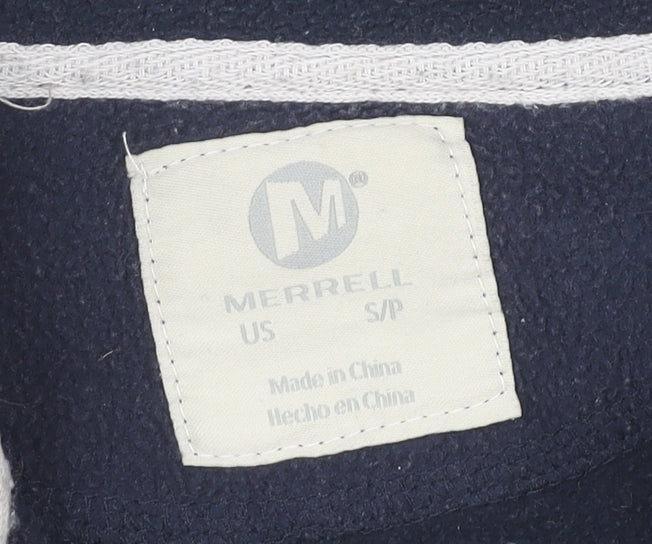 Merrell Men's Blue Fleece Sweatshirt S
