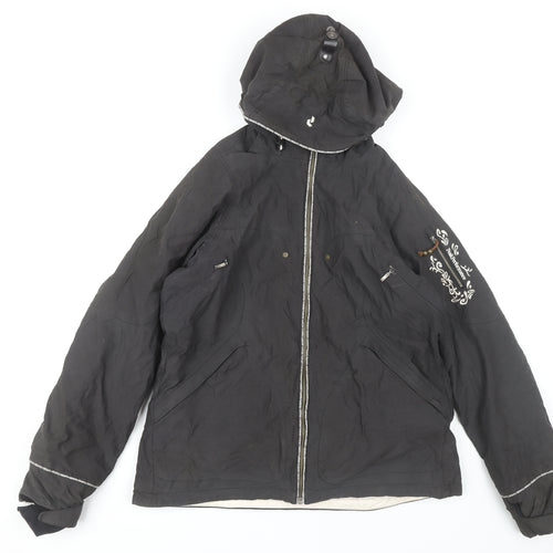 Peak Performance Women's Black Ski Jacket L