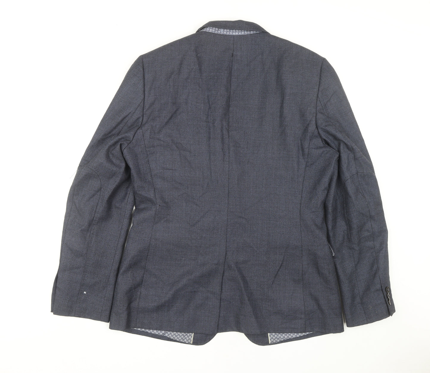 Marks and Spencer Men's Blue Blazer 42 Long Jacket