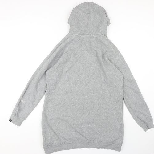 Nike Women's Grey Pullover Hoodie, Size L, Casual