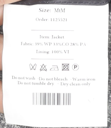 Sarto Men's Grey Check Tweed Blazer Jacket