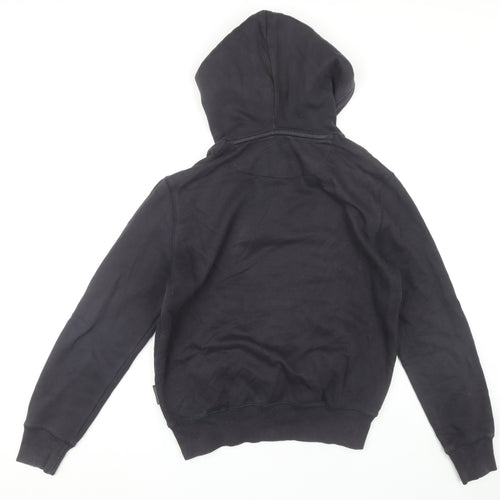 French Connection Men's Black Pullover Hoodie Small