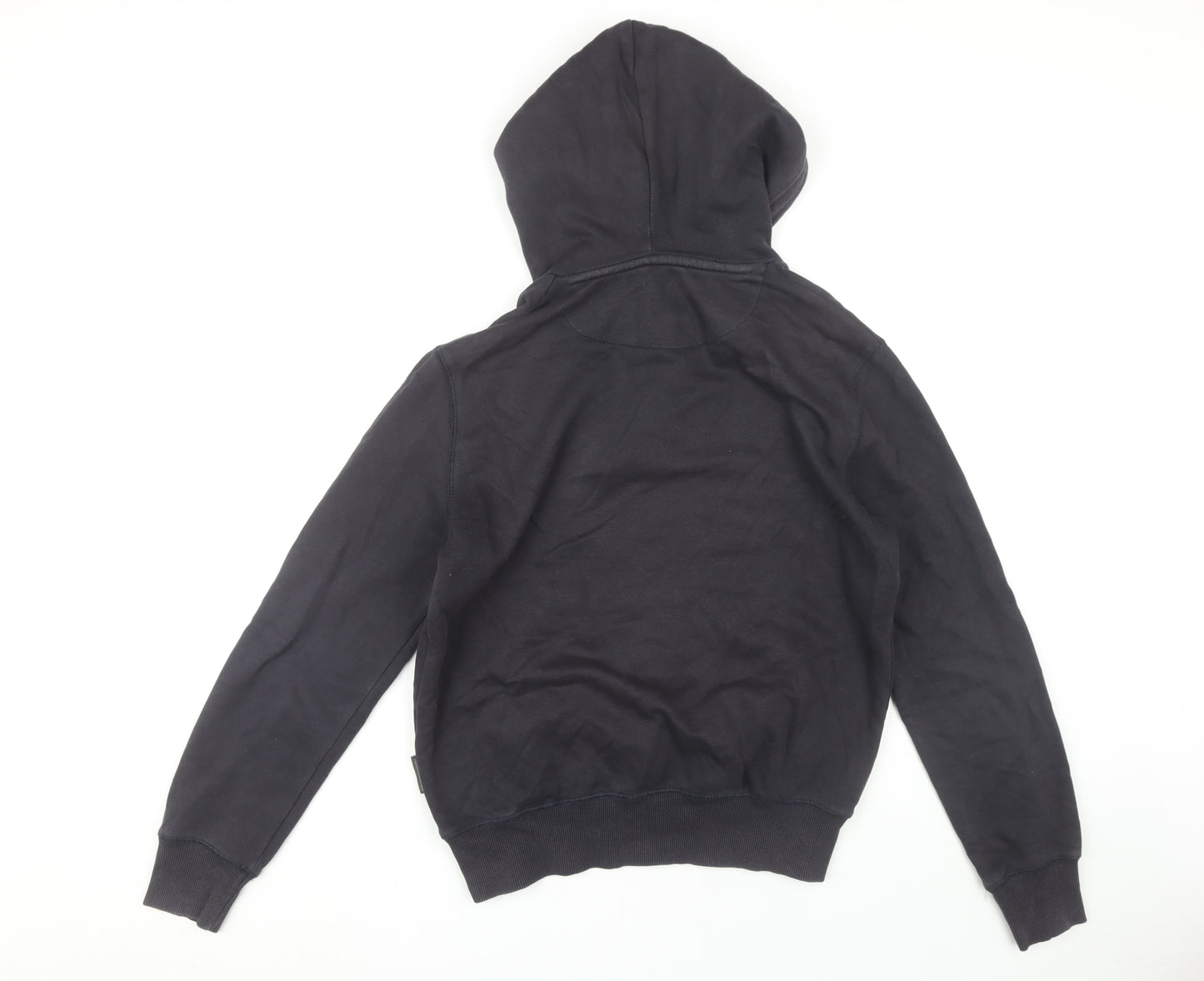 French Connection Men's Black Pullover Hoodie Small