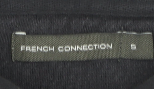 French Connection Men's Black Pullover Hoodie Small