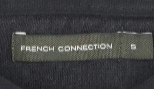 French Connection Men's Black Pullover Hoodie Small