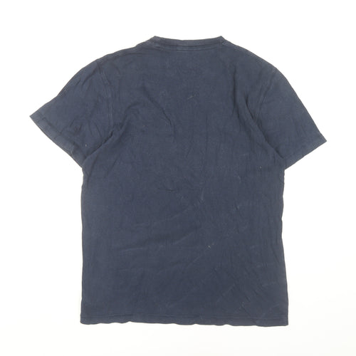 Old Navy Men's Blue Graphic T-Shirt, Size M