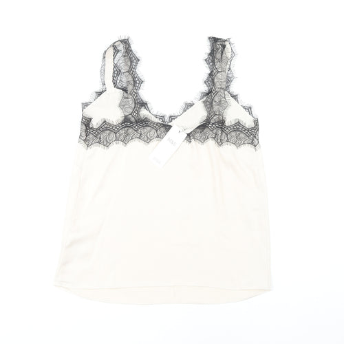 Marks and Spencer Women's Ivory Camisole Blouse Size 10
