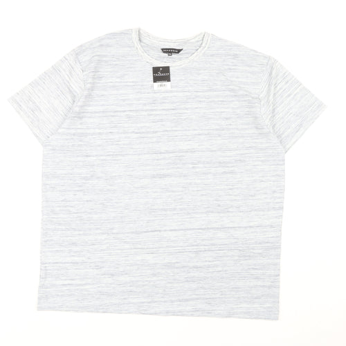 Peacocks Men's Grey 2XL Crew Neck T-Shirt