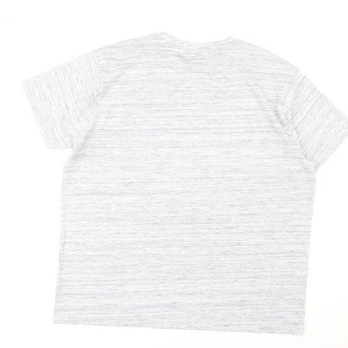Peacocks Men's Grey 2XL Crew Neck T-Shirt