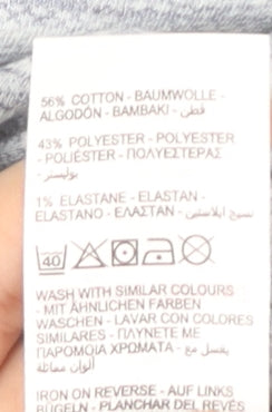 Peacocks Men's Grey 2XL Crew Neck T-Shirt