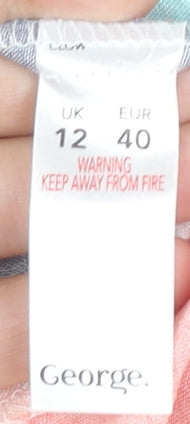 George Striped Multicoloured Women's Skirt Size 12