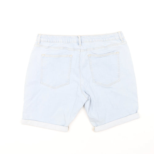 Denim Co Blue Slim Stretch Denim Shorts XL Men