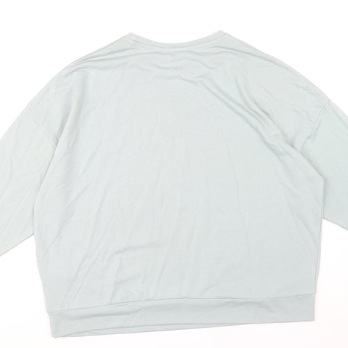 F&F Women's Grey XL Pullover Sweatshirt