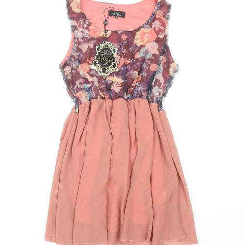 Madam Rage Women's Multicoloured A-Line Dress Size 10