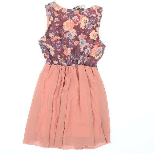 Madam Rage Women's Multicoloured A-Line Dress Size 10