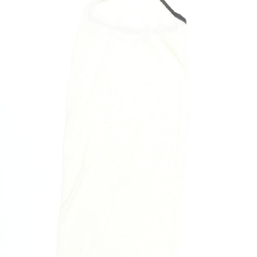 PrettyLittleThing Women’s Ivory Strappy Knit Dress S