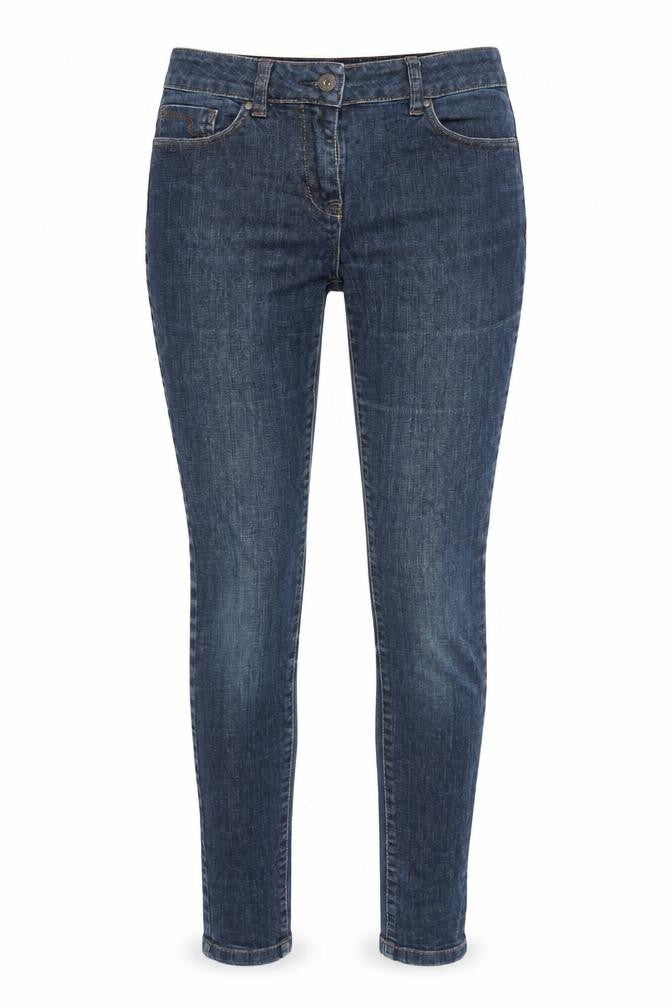 Front view of Next Women's Blue Skinny Jeans, size 10